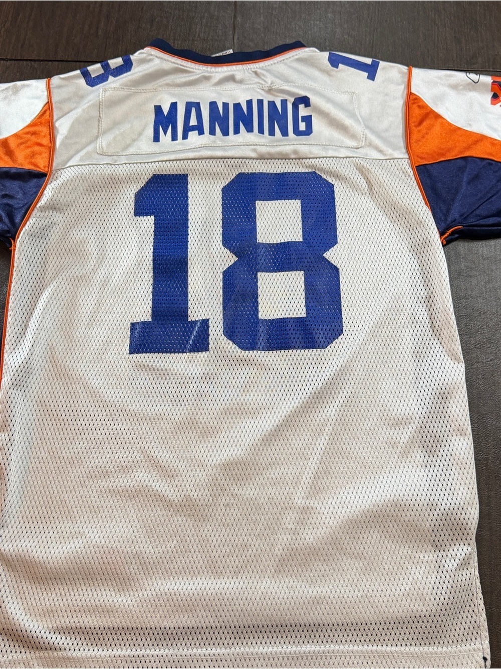 Reebok Super Bowl Youth (14-16) Indianapolis Colts #18 Manning Football Jersey - Picture 8 of 8